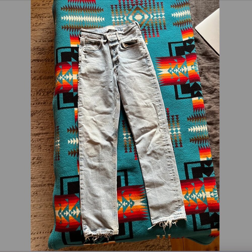 Citizens of Humanity Sabine High Rise Straight Leg Jeans - Size 26
